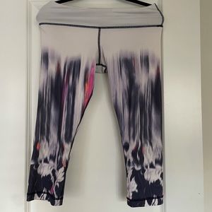 Lululemon WUNDER UNDER crop - Deep Mirage Indigo